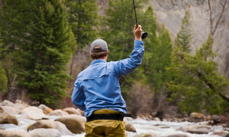 Fly Fishing Roaring Fork River Colorado Aspen