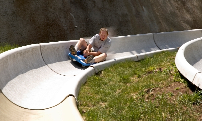 Alpine Slide Howelsen Hill Steamboat Springs Colorado